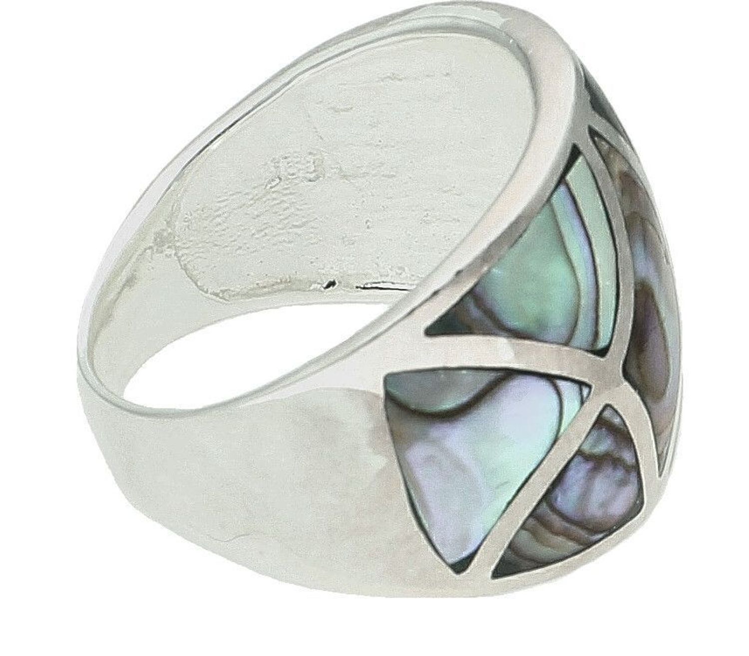 Srebrny pierścionek damski 925 z masą perłową rozmiar 14 P 1711 (2).jpg